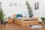 Buche Schubladenbett 140 x 200 cm Natur Abbildung