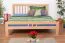 Buche Bett 180 x 200 cm Natur Abbildung