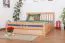 Ausziehbett 180 x 200 cm Buche Natur mit 2 Schublade(n) Abbildung
