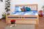 Bett Buche 180 x 200 cm Natur Abbildung