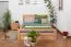 Bett Buche 160 x 200 cm Natur Abbildung