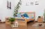 Bett 160 x 200 cm Buche Natur Abbildung