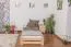 Kiefer Bett 90 x 200 cm Natur Abbildung