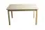 Holztisch Tisch 120x75 cm Kiefer massiv, Farbe: Natur Abbildung