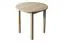 Massivholz Tisch 120x120 cm Kiefer, Farbe: Natur Abbildung