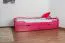 Stauraumbett Bettgestell Buche 90 x 200 cm Rosa Abbildung