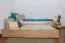 Bettgestell mit Schubladen Buche 90 x 200 cm Natur Abbildung