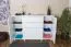 Sideboard mit 4 Schubladen, Farbe: Weiß, Breite: 160 cm - Küchenschrank, Anrichte, Sideboard Abbildung