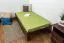 Holzbett Kiefer 90 x 200 cm Nuss Abbildung