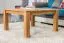 Wohnzimmertisch Eiche Massivholz Farbe: Natur 45x80x80 cm Abbildung