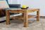 Sofatisch Clubtisch Loungetisch Couchtisch Eiche Massivholz Farbe: Natur 45x105x65 cm Abbildung