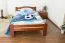 Buche Holzbett Bettgestell 120 x 200 cm Kirsche Abbildung