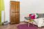 Schlafzimmerschrank, Farbe: Eiche 190x80x60 cm Abbildung
