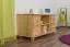 TV-Lowboard Massivholz Farbe: Natur 55x118x47 cm  Abbildung