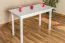 Esstisch 60x120 cm Kiefer massiv, Farbe: Weiß Abbildung