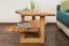 Beistelltisch Couchtisch Kernbuche massiv Bio geölt 47x110x70 cm Abbildung