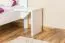 Nachtkommode Weiß 47x40x35 (HxBxT) Kiefer massiv, keine Schublade(n) Abbildung