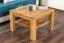 Sofatisch Clubtisch Loungetisch Couchtisch Eiche Massivholz Farbe: Natur 45x65x65 cm Abbildung