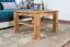 Couchtisch Eiche Massivholz Farbe: Natur 45x65x65 cm Wohnzimmermöbel Wohnzimmereinrichtung Abbildung
