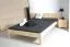 Holzbett 160 x 200 cm Kiefer massiv Natur Abbildung