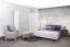 Schlafzimmer - Kleiderschrank, Farbe: Eiche Weiß - 222 x 150 x 52 cm (H x B x T) Abbildung