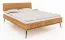 Doppelbett Rolleston 01 Kernbuche massiv geölt - Liegefläche: 160 x 200 cm (B x L)