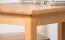 Tisch Kiefer massiv Vollholz Erlefarben Junco 227C (eckig) - 110 x 60 cm (B x T)