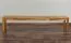 Bank Wooden Nature 134 Eiche massiv - 200 x 33 cm (L x B)