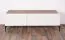 TV-Unterschrank Asau 04, Farbe: Kaschmir / Eiche dunkel - Abmessungen: 56 x 148 x 47 cm (H x B x T)