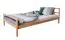 Kinderbett / Jugendbett Collin 05 Buche massiv natur geölt - Liegefläche: 120 x 200 cm (B x L)