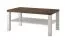 Couchtisch Loungetisch Farbe: Nuss / Weiß 51x115x65 cm, Wohnzimmertisch Beistelltisch Clubtisch Abbildung