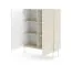 Wohnzimmer - Set A Goulette | 3-teilig | Farbe: Kaschmir | geriffelte Front | Push-to-open Funktion | ABS-Schutzkanten | 1 TV-Schrank | 2 Kommoden