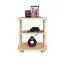 TV-Unterschrank Kiefer massiv Vollholz natur Junco 207 - Abmessung 49 x 51 x 49 cm