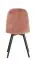 Stuhl Maridi 246, Farbe: Rosa - Abmessungen: 89 x 45 x 55 cm (H x B x T)