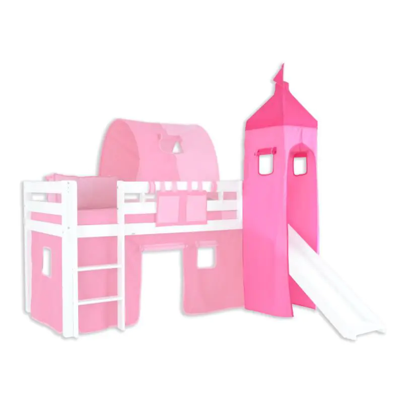 Turm Stoff-Set - Farbe:Pink/Rosa