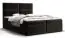 Boxspringbett im schlichten Design Pirin 32, Farbe: Schwarz - Liegefläche: 140 x 200 cm (B x L)