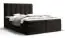 Boxspringbett mit modernen Design Pirin 76, Farbe: Schwarz - Liegefläche: 140 x 200 cm (B x L)