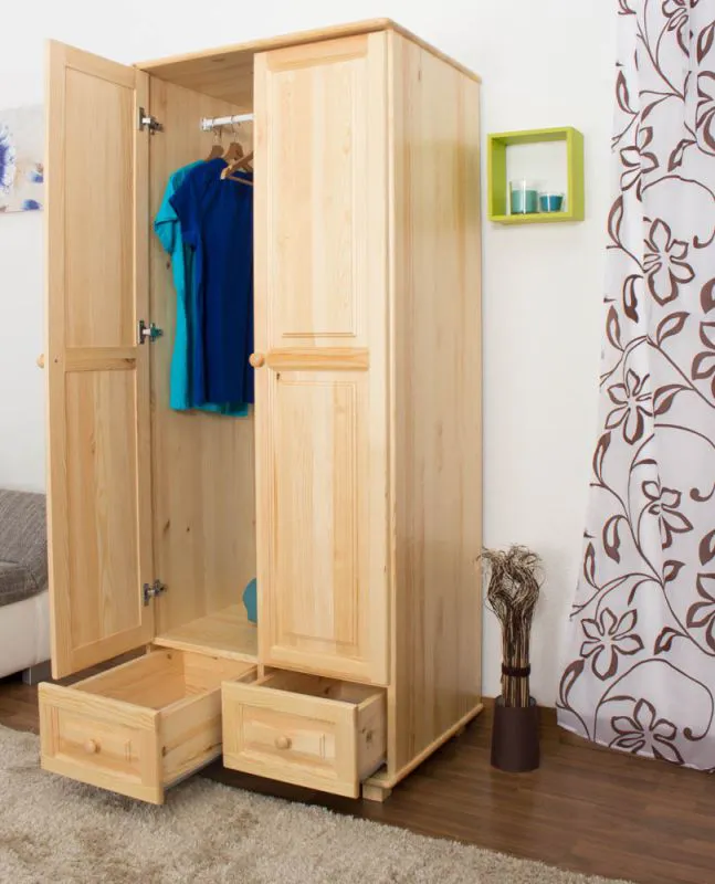 Massivholz Schrank 60 tief