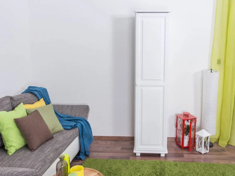 Kleiderschrank Kiefer weiß