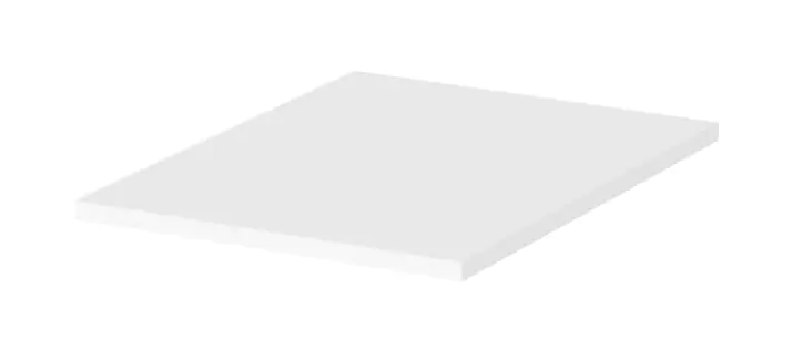Fachboden für Schrank, Farbe: Weiß - Abmessungen: 41 x 52 cm (B x T)
