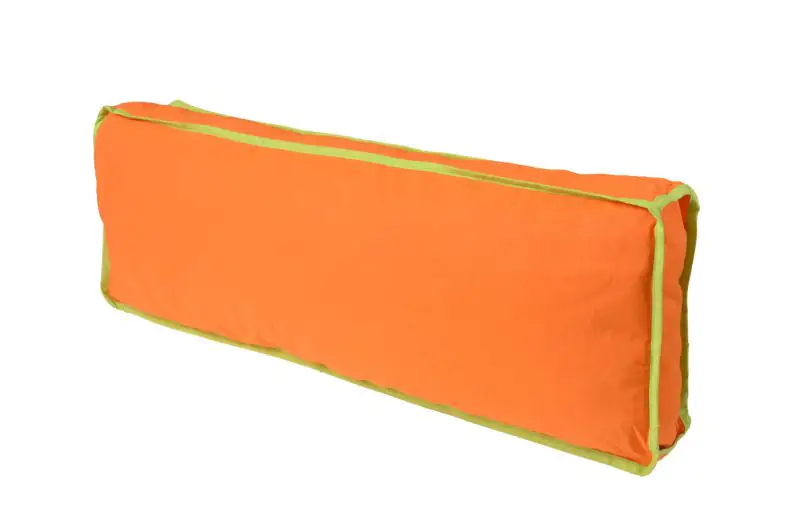 Seitenkissen - Farbe:Grün/Orange