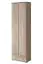 Garderobe mit genügend Stauraum Bratteli 06, Farbe: Eiche Sonoma - Abmessungen: 203 x 180 x 32 cm (H x B x T), mit Sitzkissen