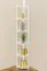 Regal Kiefer massiv Vollholz weiß lackiert Junco 59 - Abmessung 200 x 42 x 30 cm