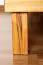 Massivholz Bettgestell Kernbuche 140 x 200 cm geölt Abbildung