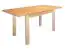 Tisch ausziehbar Kiefer massiv Vollholz natur Junco 236C (eckig) - 75 x 140 / 175 cm (B x L)