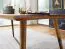 Tisch für Esszimmer aus Sheesham Massivholz, Farbe: Sheesham - Abmessungen: 80 x 160 cm (B x T), gefertigt in Handarbeit