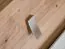 Kommode mit zwei Schubladen Susort 02, Farbe Eiche Artisan / Grau, 86 x 94 x 38 cm, 2 Türen, elegante Griffe, ein Holzeinlegeboden, 2 große Fächer
