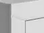 Kommode Sastamala 07, Farbe: Silbergrau - Abmessungen: 85 x 117 x 42 cm (H x B x T), mit 1 Tür, 3 Schubladen und 2 Fächern