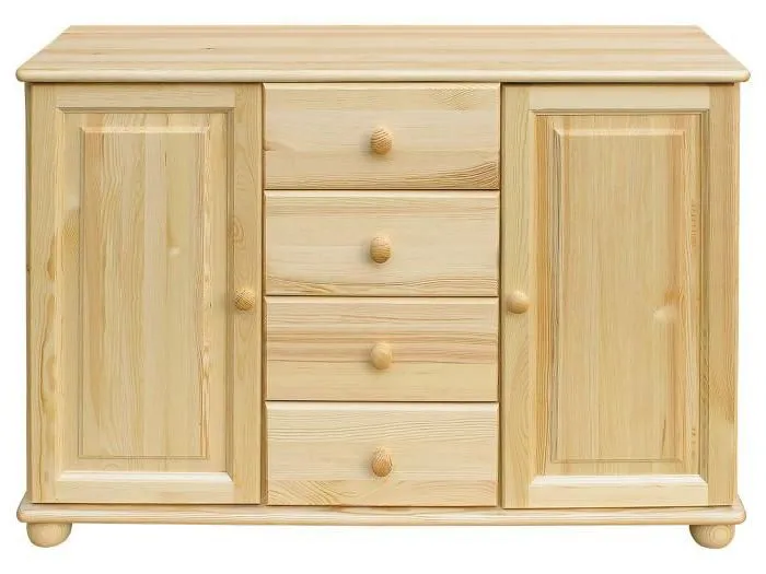 Wohnzimmerschrank, Kommode, 121 cm breit Abbildung