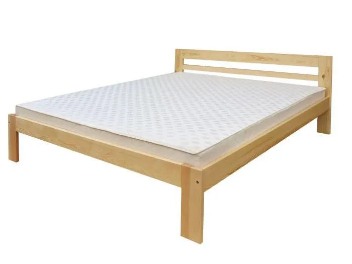 Bettgestell Kiefer 160 x 200 cm Natur Abbildung